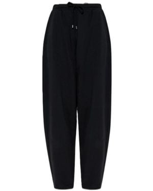 Sportmax Drawstring Track Trousers - Black