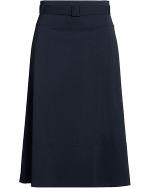 Max Mara Simple A-Line Mini Skirt - Blue