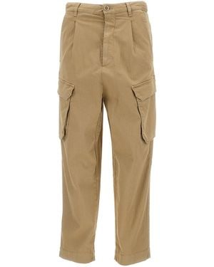 Semicouture Semi Couture Cargo Trousers With Pockets - Natural