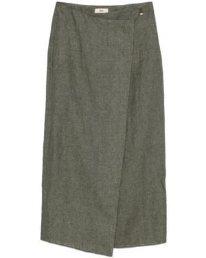 Herno Wrap Skirt - Green
