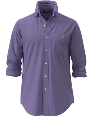 Polo Ralph Lauren Long-Sleeved Shirt - Purple