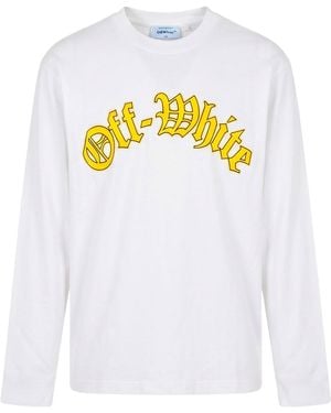 Off-White c/o Virgil Abloh Long-Sleeved T-Shirt - White