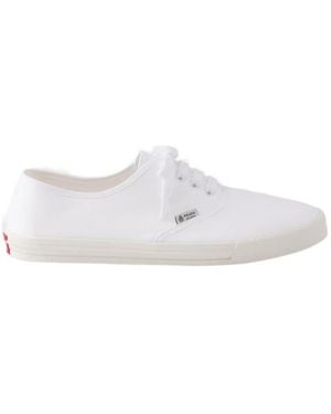 Prada Drill Lace-Up Trainers - White
