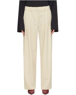 Frankie Shop Daytona Pants - Natural