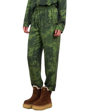 Pierre Louis Mascia Drawstring Casual Trousers - Green