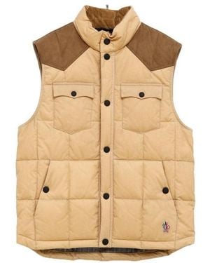 Moncler Après-Ski Padded Gilet - Natural