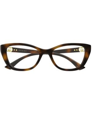 Gucci Cat-Eye Eyeglasses - White
