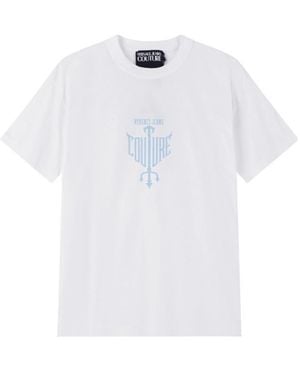 Versace Jeans Couture Short-Sleeved T-Shirt - White