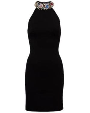 Area Crystal-Embellished Minidress - Black