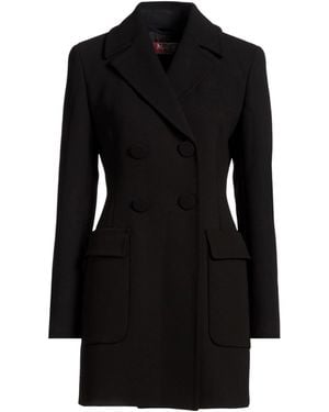 Max Mara Minimalist Doublebreasted Suit Coat - Black