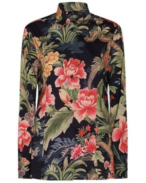 Etro Cotton Shirt - Black