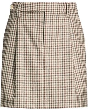 Brunello Cucinelli Mini Skirts - Natural