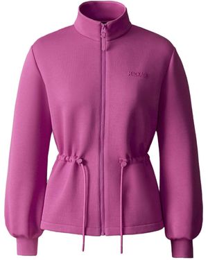 Mackage Long Sleeve Casual Jacket - Purple