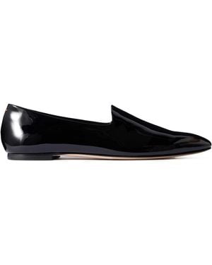 Aeyde Patent Leather Loafers - Black