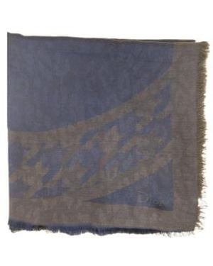 Dior Pattern Scarf - Grey