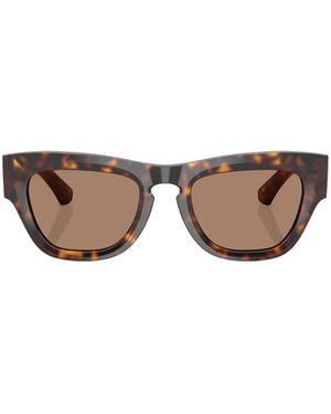 Burberry Eyewear Irregular Frame Sunglasses - Multicolour