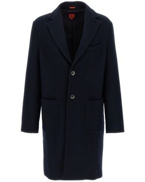 Barena Baron Single-Breasted Coat - Blue