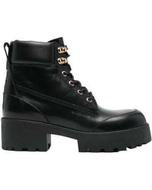 Givenchy Trekker Lace-Up Ankle Boots - Black