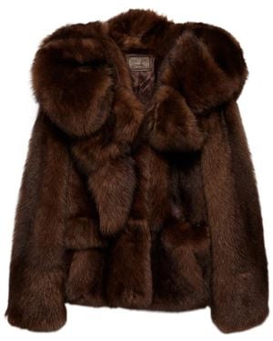 Prada Long-Sleeved Coat - Brown