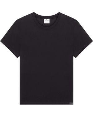 Courreges Courrèges Ac Crewneck T-Shirt - Black