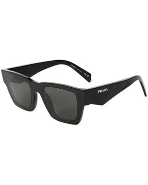 Prada Acetate Cateye Square Sunglasses - White