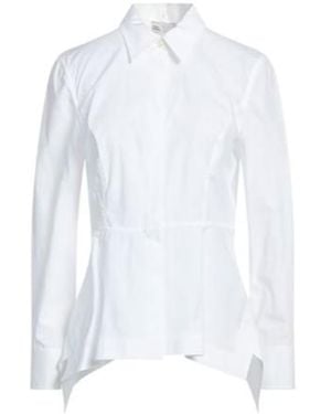 Tory Burch Solid Colour Shirts Blouses - White