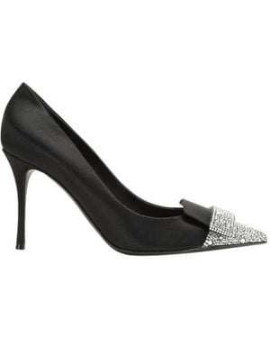 Sergio Rossi Pointed High Heels - Black