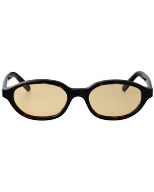 Maison Margiela Geometric Sunglasses - White