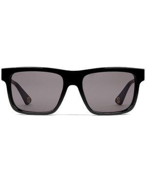 Gucci Eyewear Square Frame Sunglasses - Multicolour