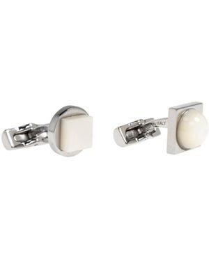 Ferragamo Beaded Cufflinks - White