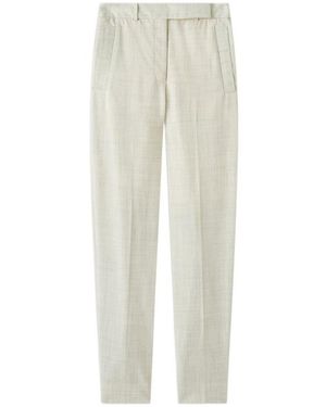 JOSEPH Zen Pocket Straight Trousers - White
