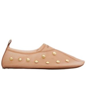 Chloé Rita Studded Flats - Pink