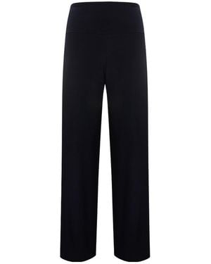 Norma Kamali Straight-Leg Pants - Blue