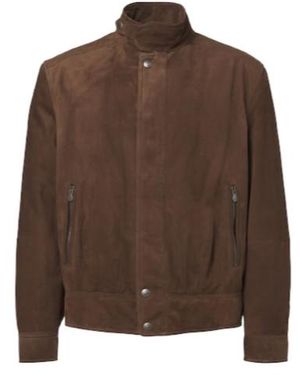 Brunello Cucinelli Suede Jacket - Brown