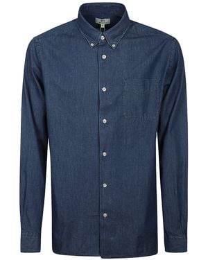 Woolrich Classic Long-Sleeved Shirt - Blue