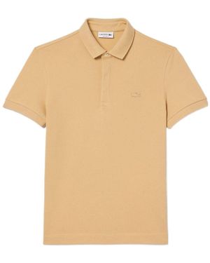 Lacoste Versatile Shortsleeve Top - Natural