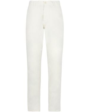 Aspesi Waistband Loop Casual Pants - White