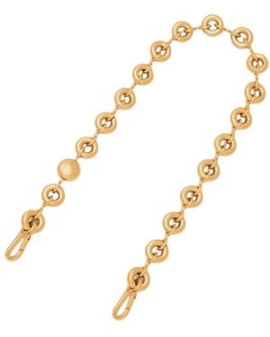 Loewe Short Donut-Shaped Chain Strap - Metallic