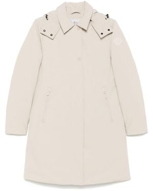Woolrich Hooded Padded Parka - White