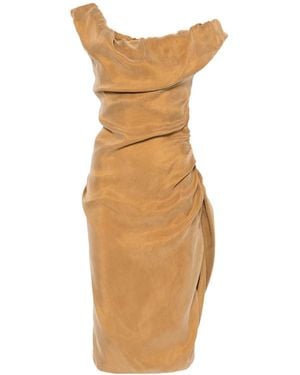 Vivienne Westwood Ginnie Pencil Maxi Dress - Natural