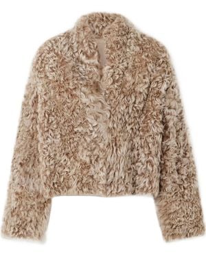 Arma Mooney Shearling Jacket - Natural