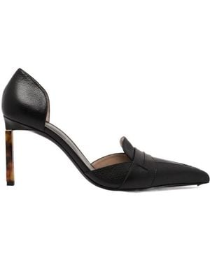Tom Ford D'Orsay Pointed-Toe Pumps - Black