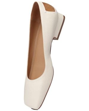 Maison Margiela Four Stitches Décortiqué Ballerinas - White