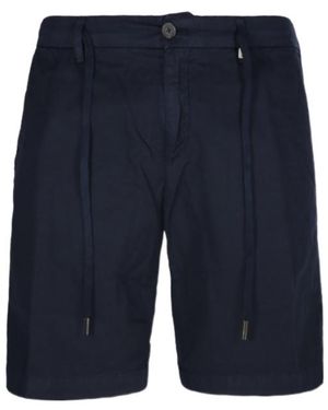 Myths Belt-Loop Shorts - Blue