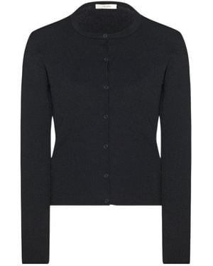 The Row Long-Sleeve Cardigan - Blue