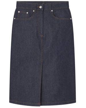 A.P.C. Lizzie Skirt - Blue
