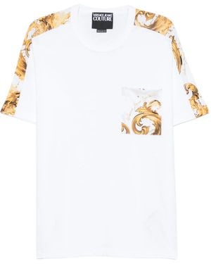 Versace Jeans Couture Chest-Pocket T-Shirt - White