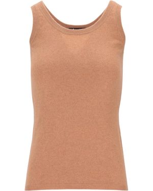Lela Rose Sleeveless Vest - Brown