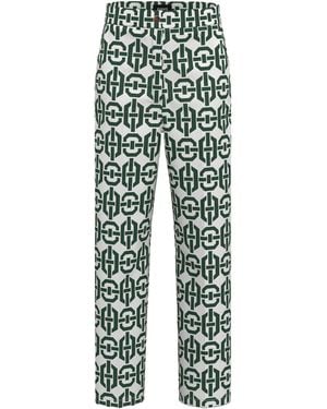 Marella Pocket Casual Trousers - Blue