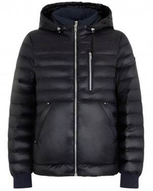 Moose Knuckles Series Cloud Walker Air Down Hoodie - Black